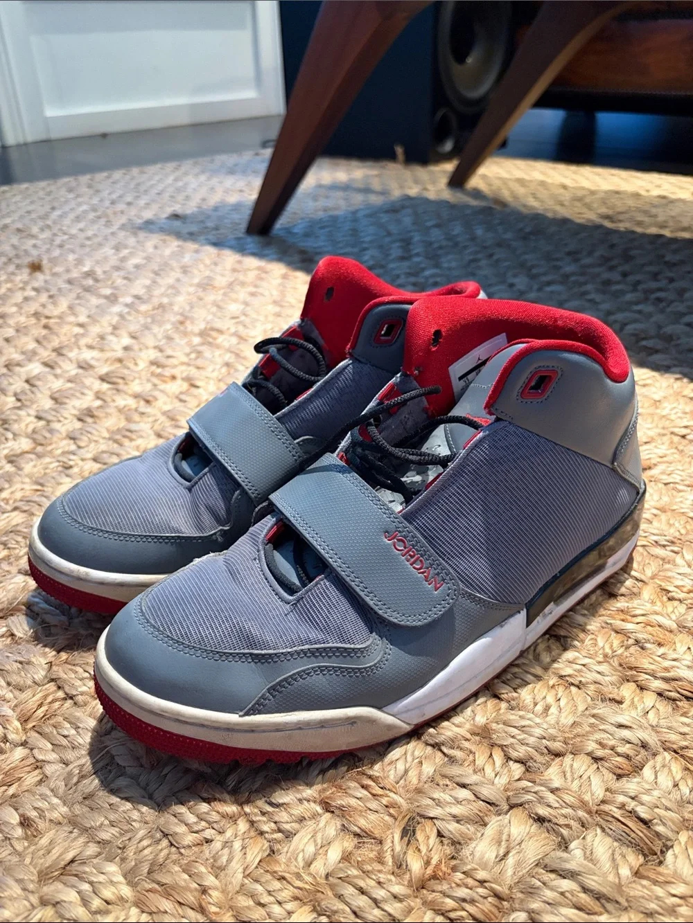 Jordan Flightclub 90’s Cool Grey Gym Red Black White Men’s Size 11